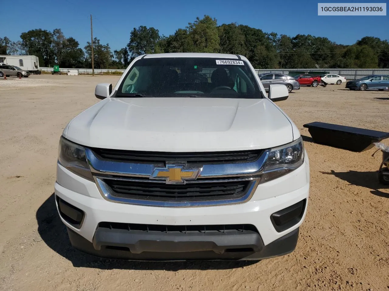 2017 Chevrolet Colorado VIN: 1GCGSBEA2H1193036 Lot: 76692834