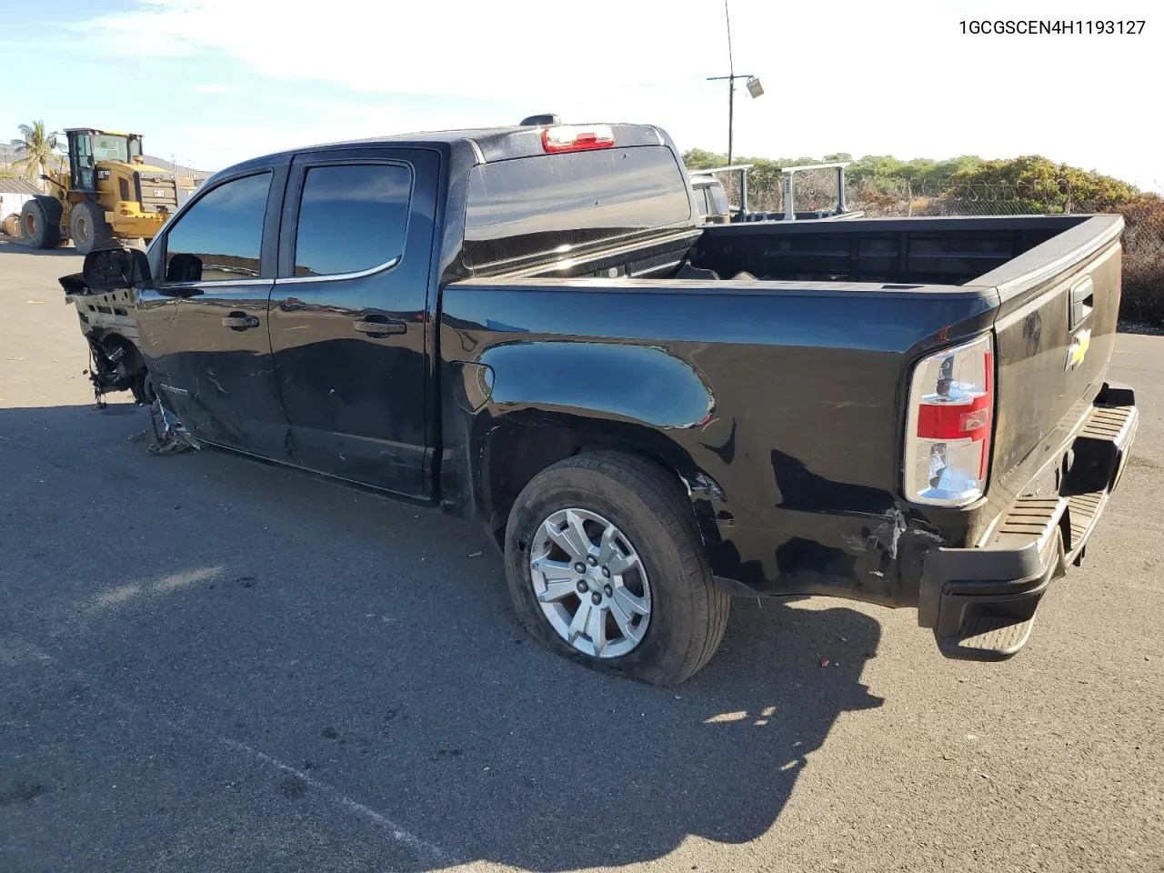 2017 Chevrolet Colorado Lt VIN: 1GCGSCEN4H1193127 Lot: 77707494