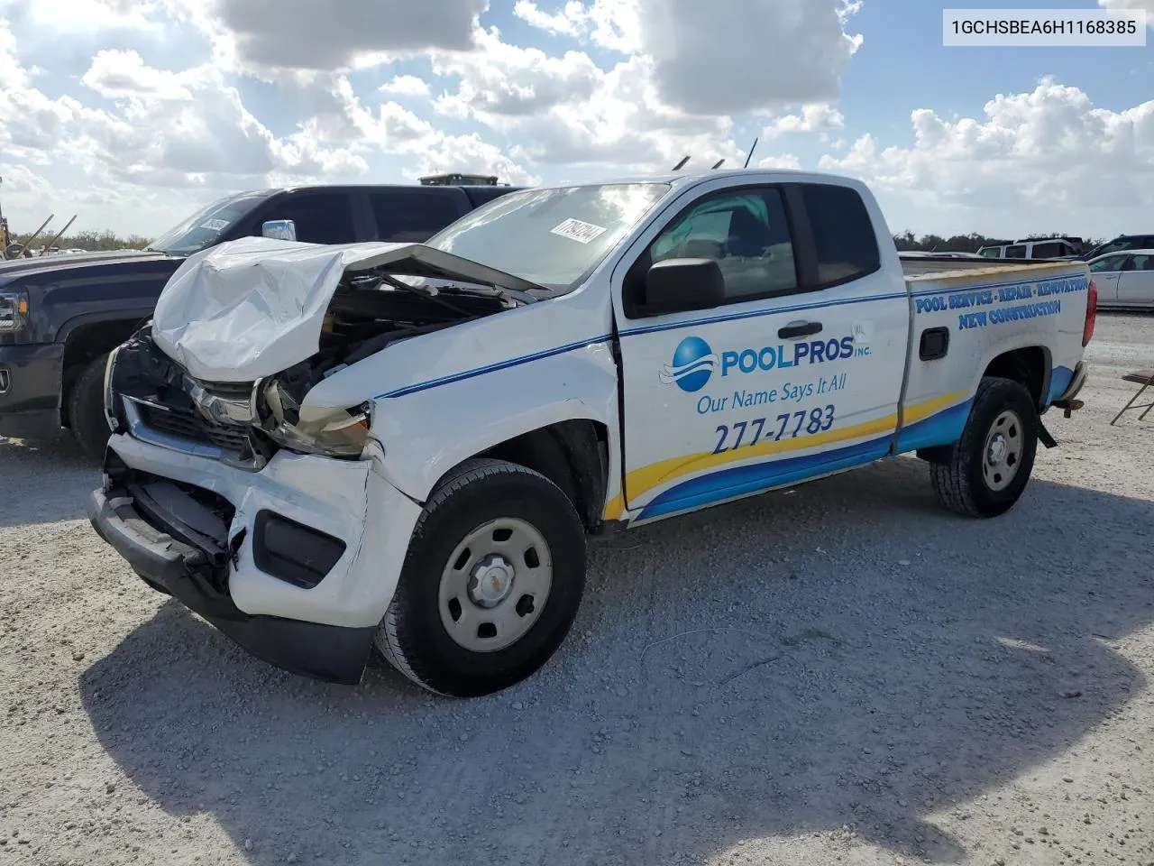 2017 Chevrolet Colorado VIN: 1GCHSBEA6H1168385 Lot: 77947244