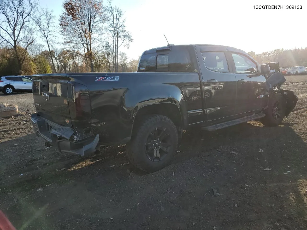 2017 Chevrolet Colorado Z71 VIN: 1GCGTDEN7H1309133 Lot: 78081024