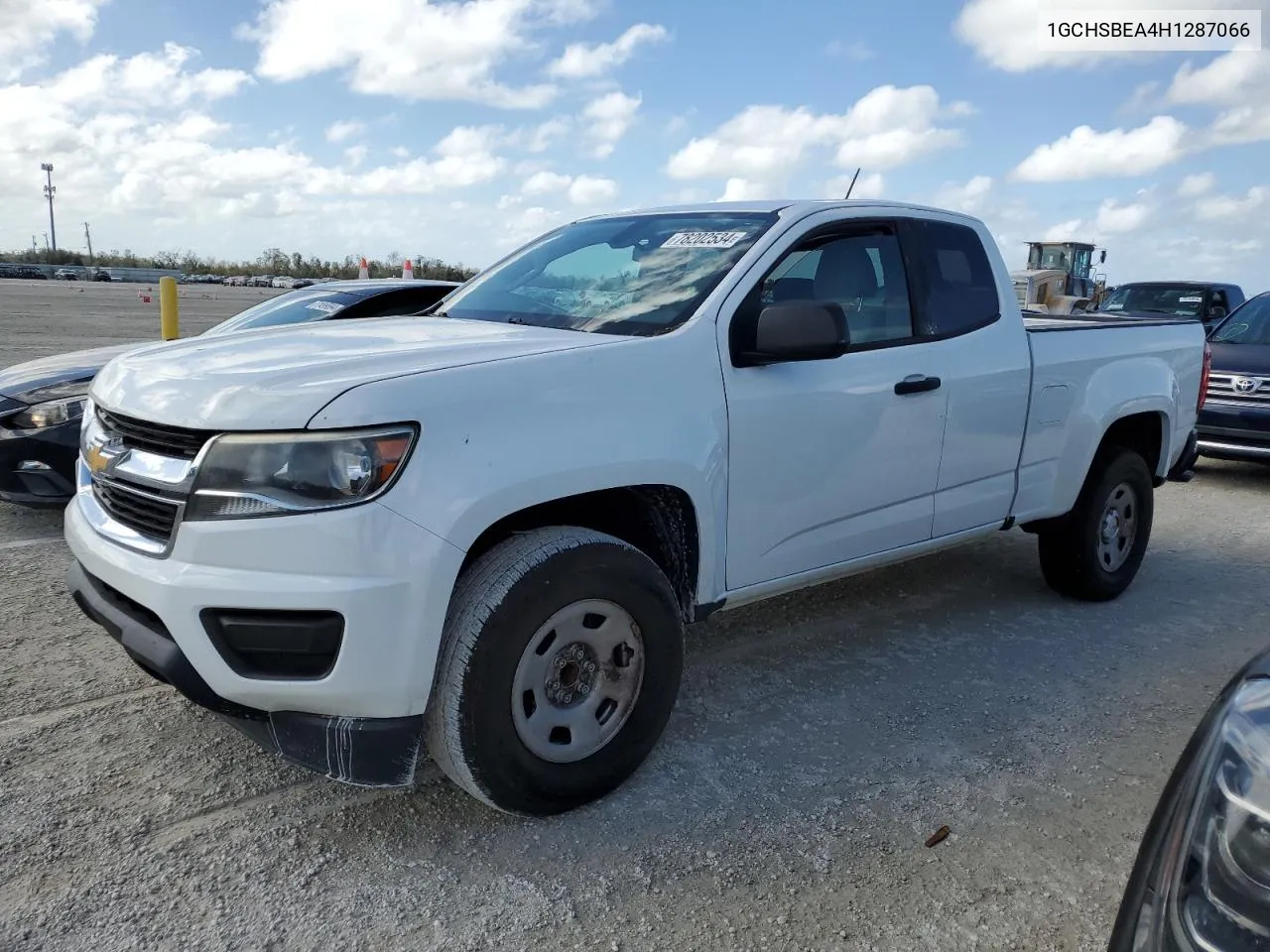 2017 Chevrolet Colorado VIN: 1GCHSBEA4H1287066 Lot: 78202534