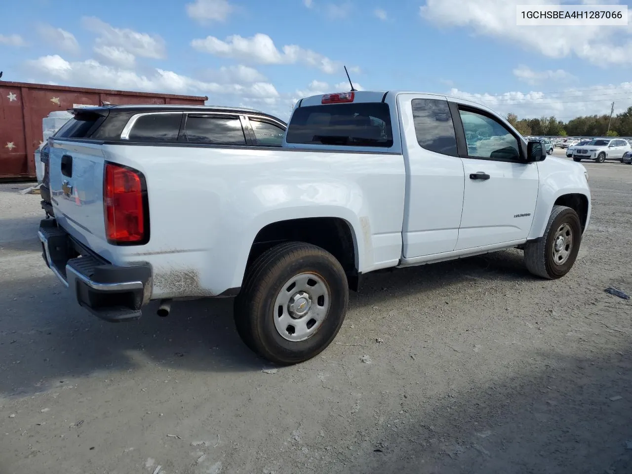 2017 Chevrolet Colorado VIN: 1GCHSBEA4H1287066 Lot: 78202534