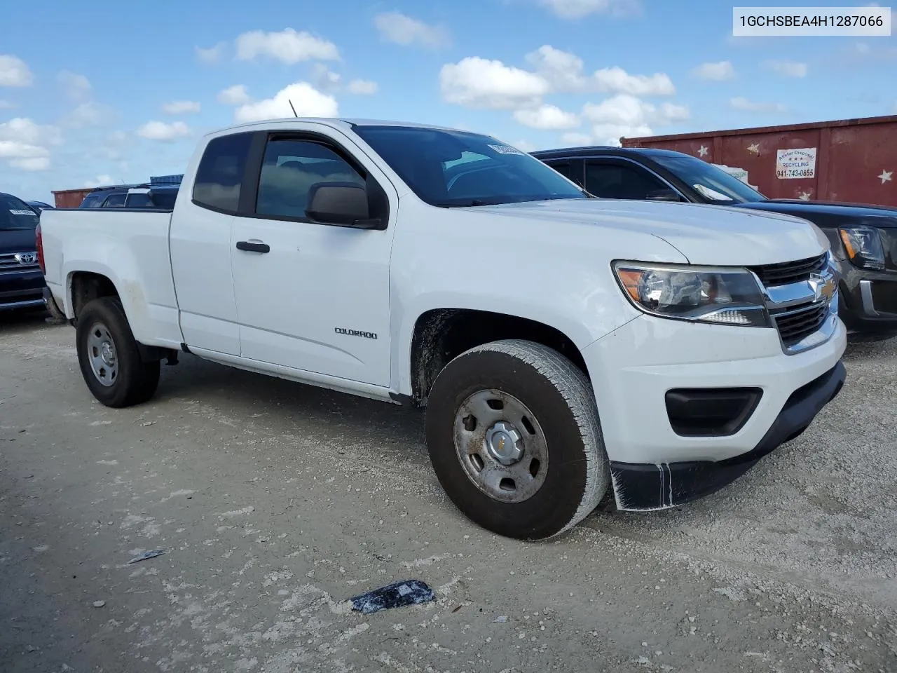 2017 Chevrolet Colorado VIN: 1GCHSBEA4H1287066 Lot: 78202534