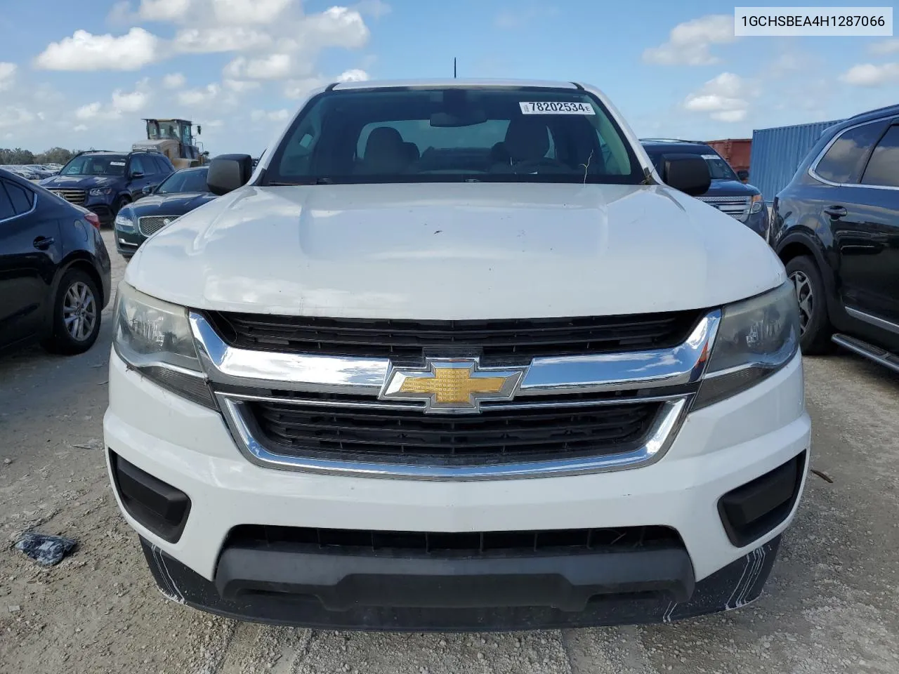 2017 Chevrolet Colorado VIN: 1GCHSBEA4H1287066 Lot: 78202534