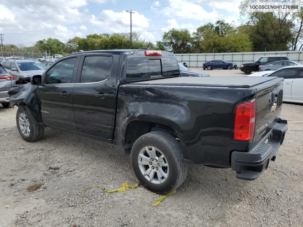 2017 Chevrolet Colorado Lt VIN: 1GCGSCEN0H1276988 Lot: 78406234