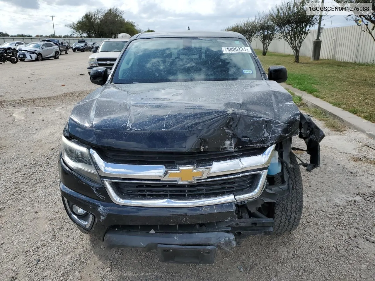 2017 Chevrolet Colorado Lt VIN: 1GCGSCEN0H1276988 Lot: 78406234