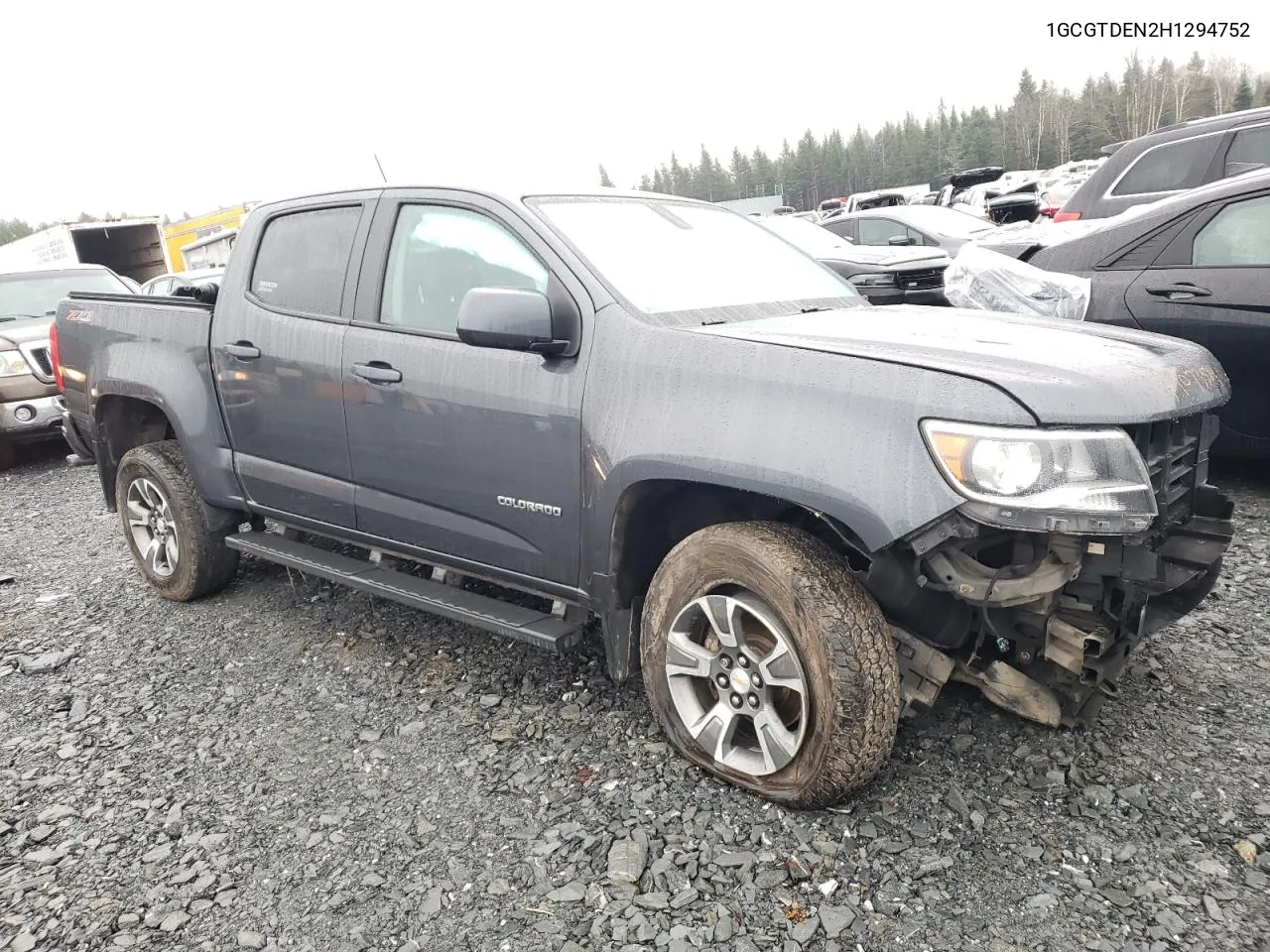 2017 Chevrolet Colorado Z71 VIN: 1GCGTDEN2H1294752 Lot: 79073524