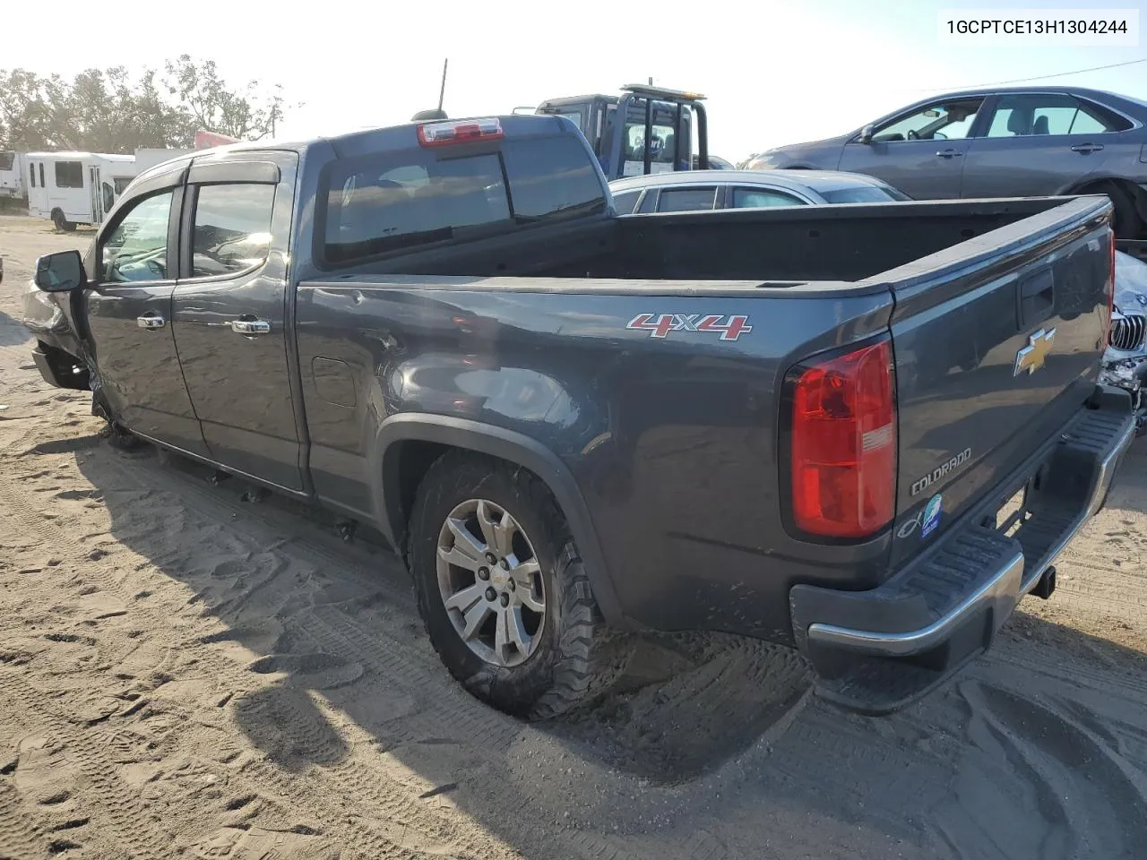 2017 Chevrolet Colorado Lt VIN: 1GCPTCE13H1304244 Lot: 80102374