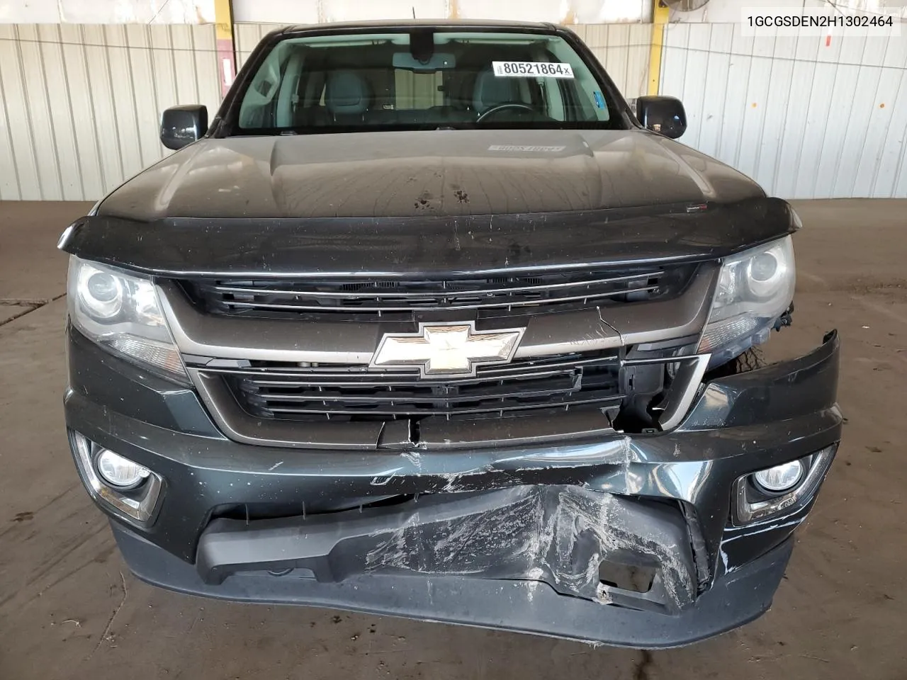 2017 Chevrolet Colorado Z71 VIN: 1GCGSDEN2H1302464 Lot: 80521864