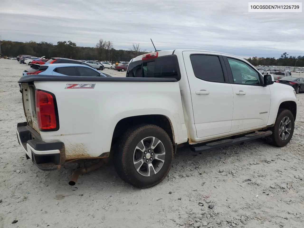 2017 Chevrolet Colorado Z71 VIN: 1GCGSDEN7H1226739 Lot: 80572364