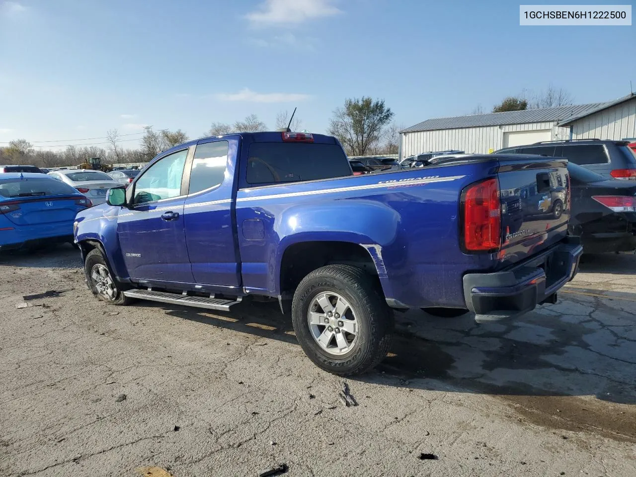 2017 Chevrolet Colorado VIN: 1GCHSBEN6H1222500 Lot: 80635314