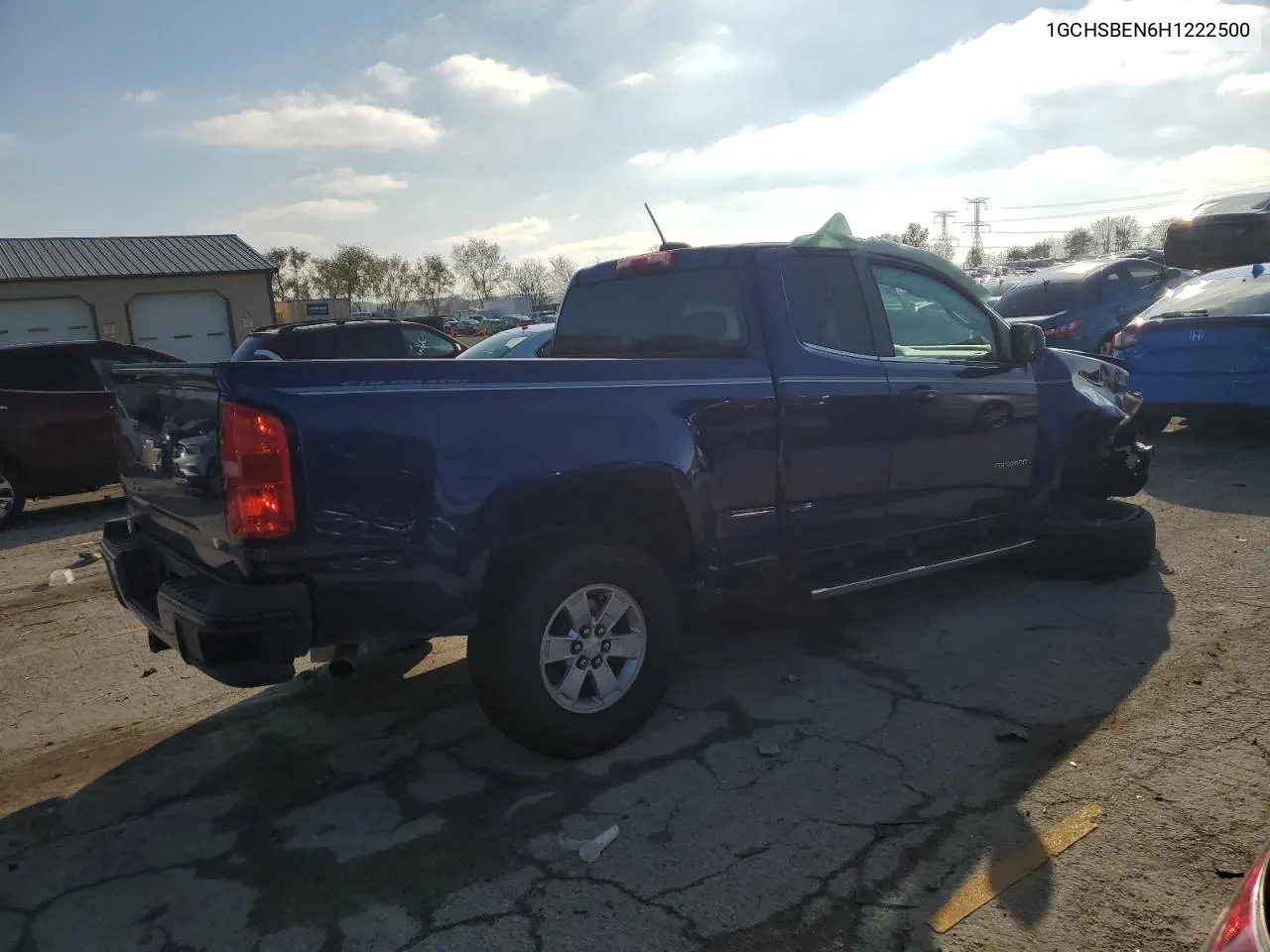 2017 Chevrolet Colorado VIN: 1GCHSBEN6H1222500 Lot: 80635314