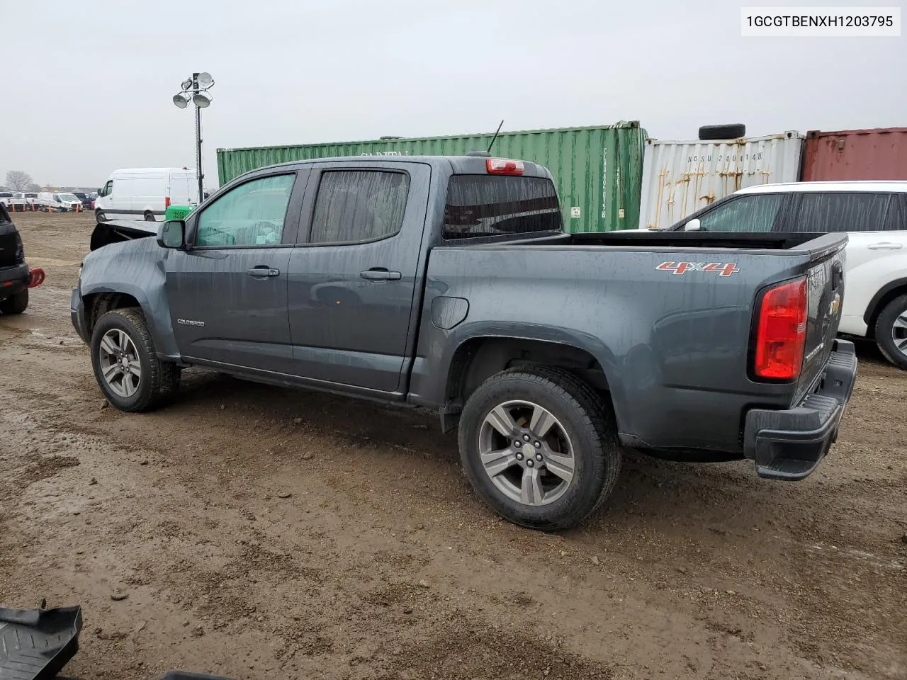 2017 Chevrolet Colorado VIN: 1GCGTBENXH1203795 Lot: 80782564