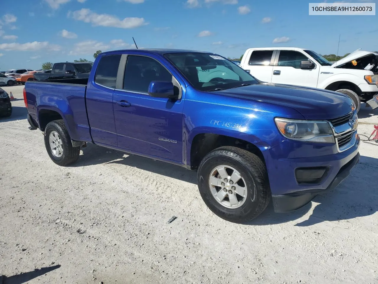 2017 Chevrolet Colorado VIN: 1GCHSBEA9H1260073 Lot: 81145114