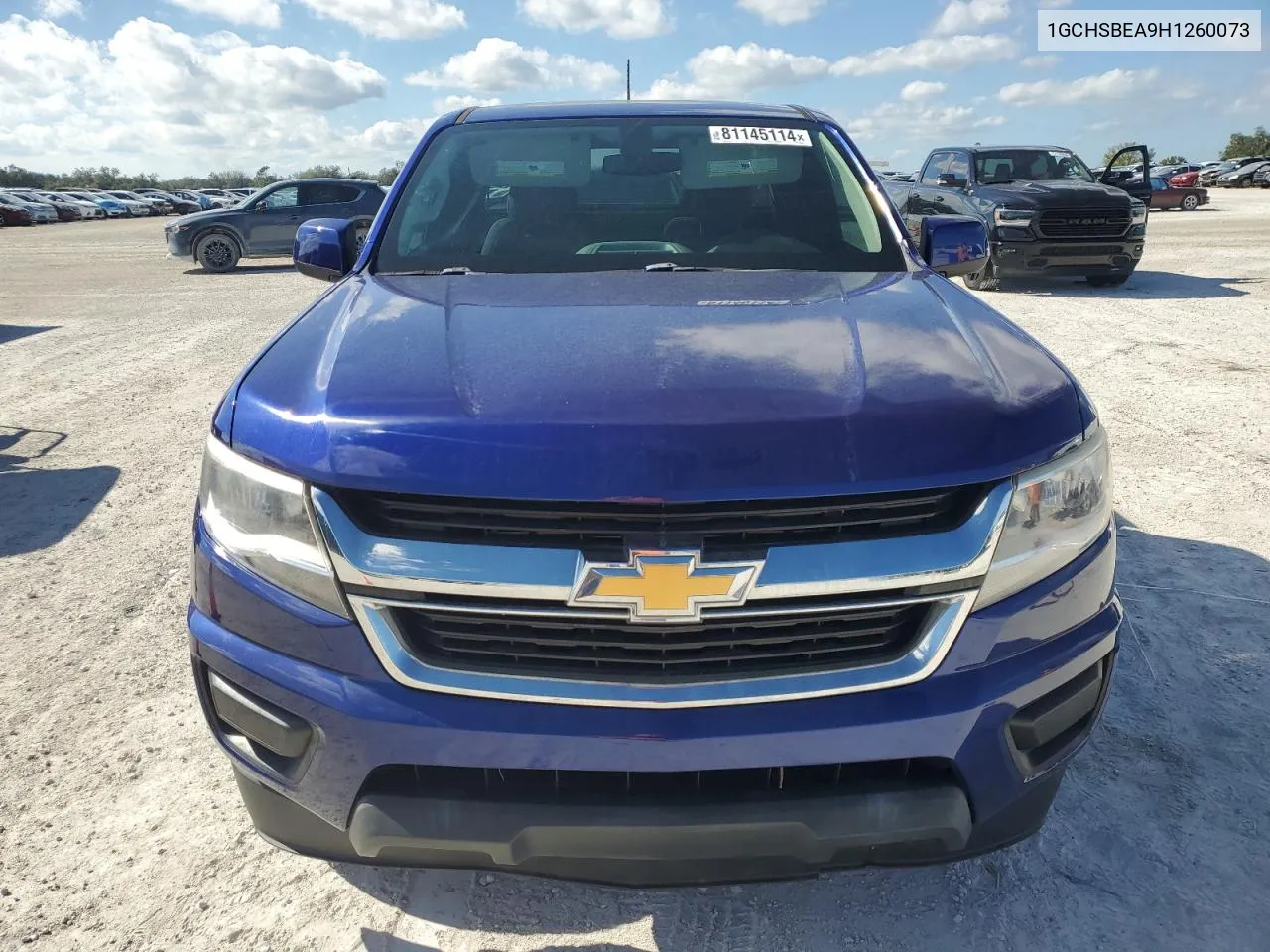 2017 Chevrolet Colorado VIN: 1GCHSBEA9H1260073 Lot: 81145114