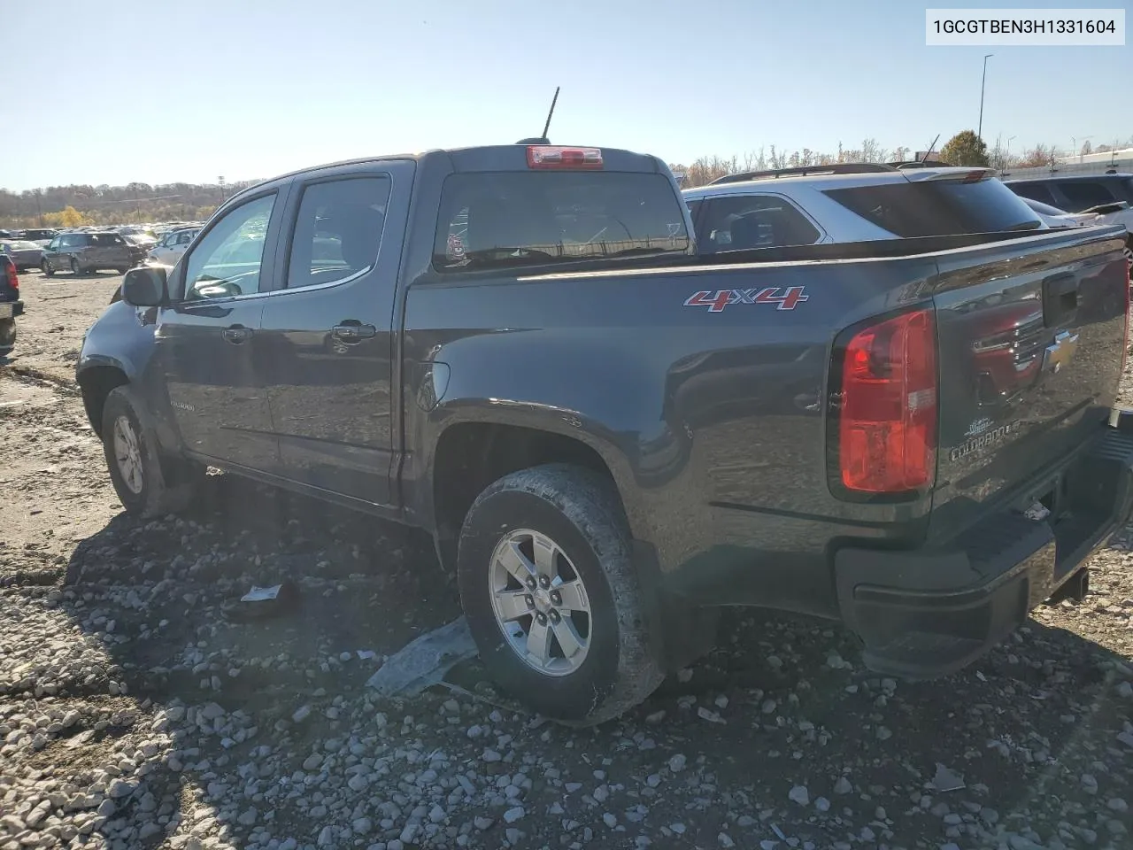 2017 Chevrolet Colorado VIN: 1GCGTBEN3H1331604 Lot: 81358304