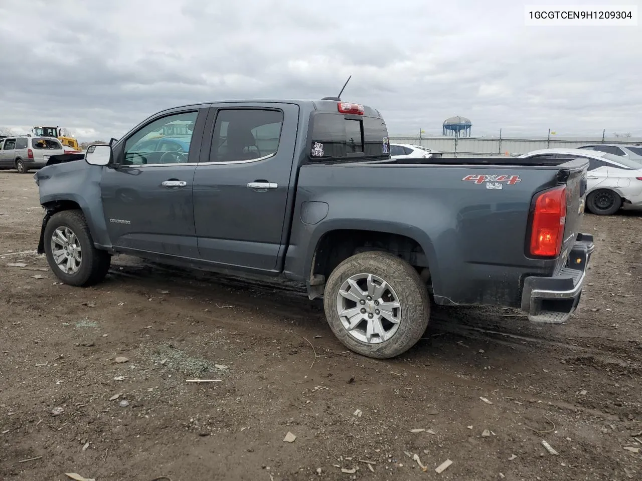 2017 Chevrolet Colorado Lt VIN: 1GCGTCEN9H1209304 Lot: 81456764