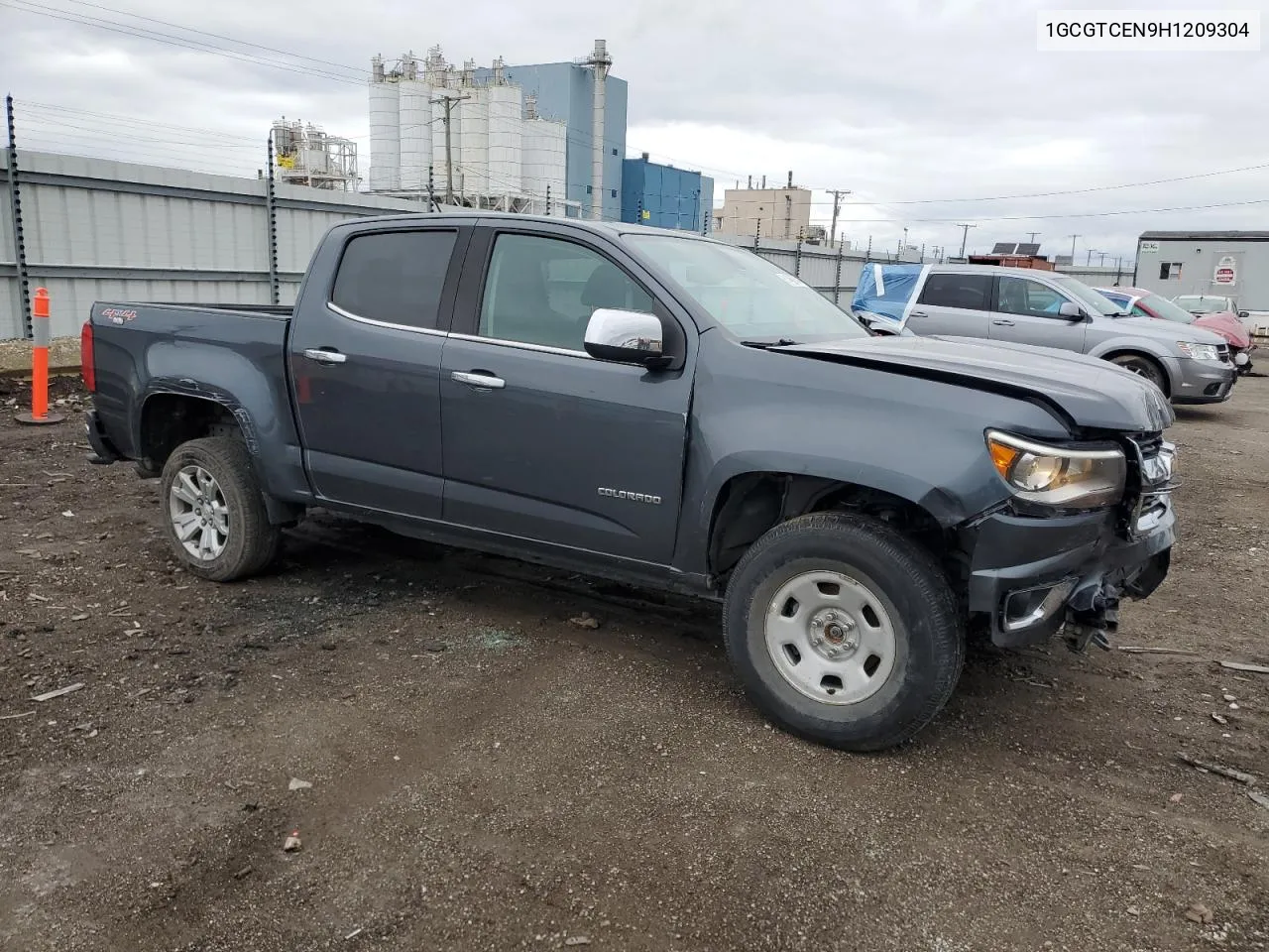 2017 Chevrolet Colorado Lt VIN: 1GCGTCEN9H1209304 Lot: 81456764