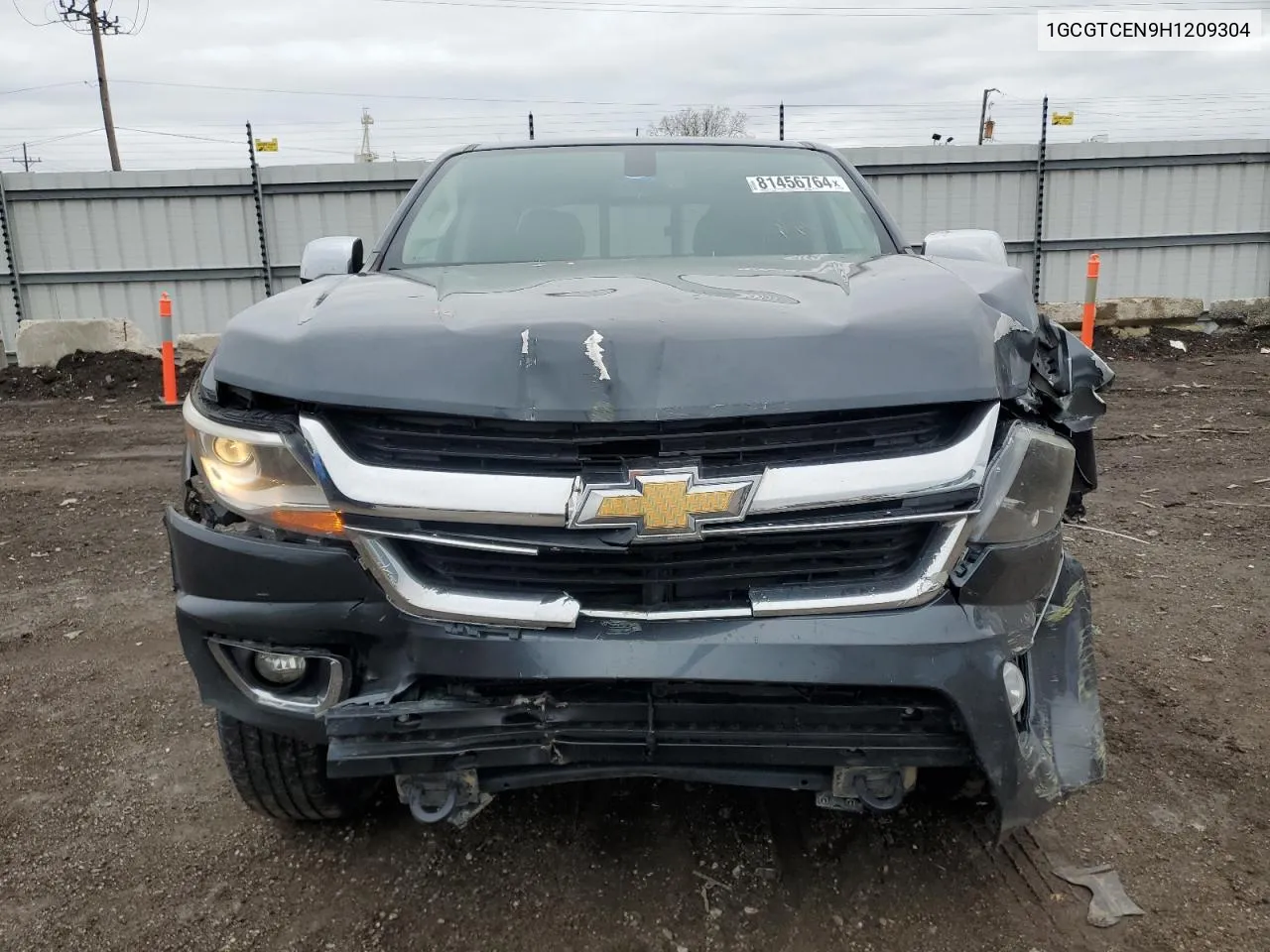 2017 Chevrolet Colorado Lt VIN: 1GCGTCEN9H1209304 Lot: 81456764