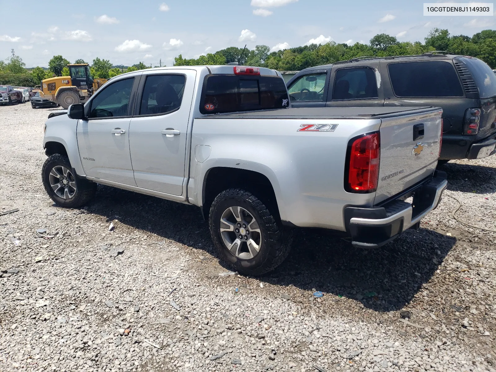 2018 Chevrolet Colorado Z71 VIN: 1GCGTDEN8J1149303 Lot: 57241124