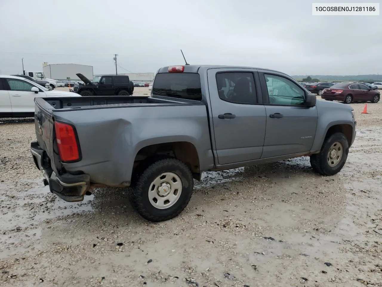 2018 Chevrolet Colorado VIN: 1GCGSBEN0J1281186 Lot: 59078914