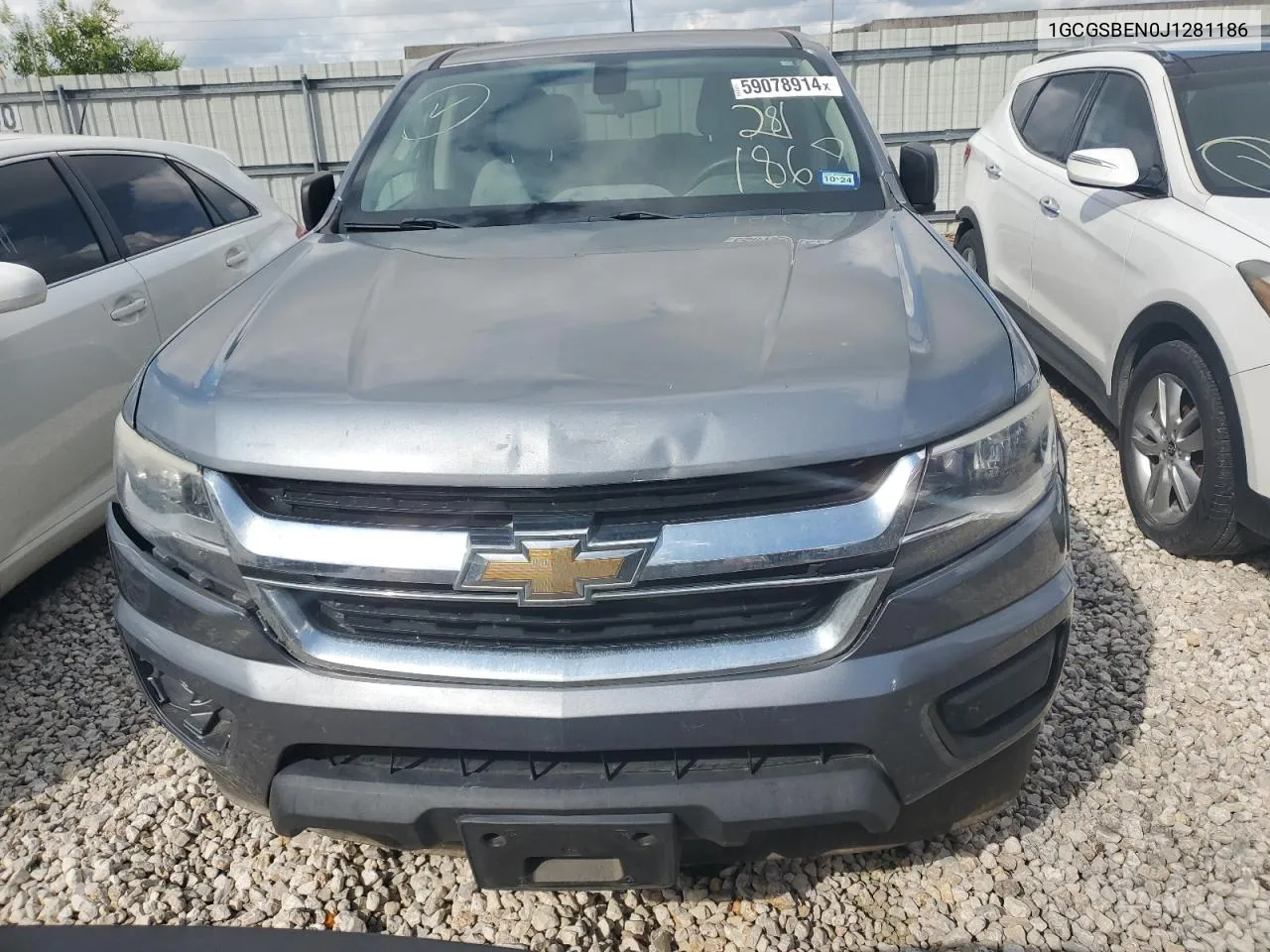 1GCGSBEN0J1281186 2018 Chevrolet Colorado