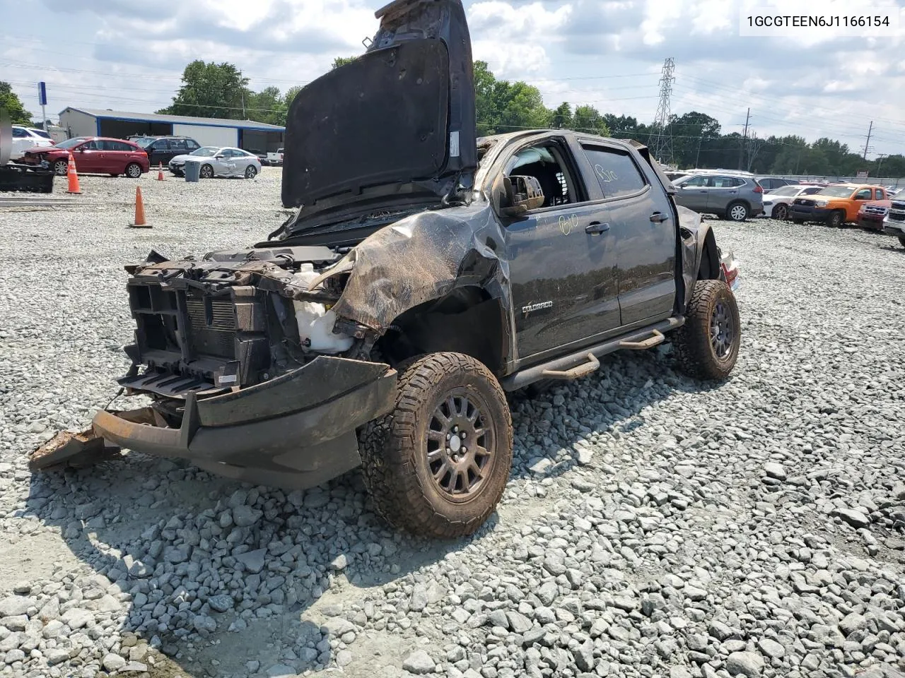 2018 Chevrolet Colorado Zr2 VIN: 1GCGTEEN6J1166154 Lot: 59496344