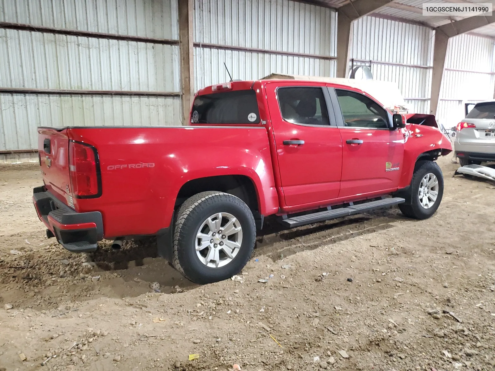 2018 Chevrolet Colorado Lt VIN: 1GCGSCEN6J1141990 Lot: 59841564