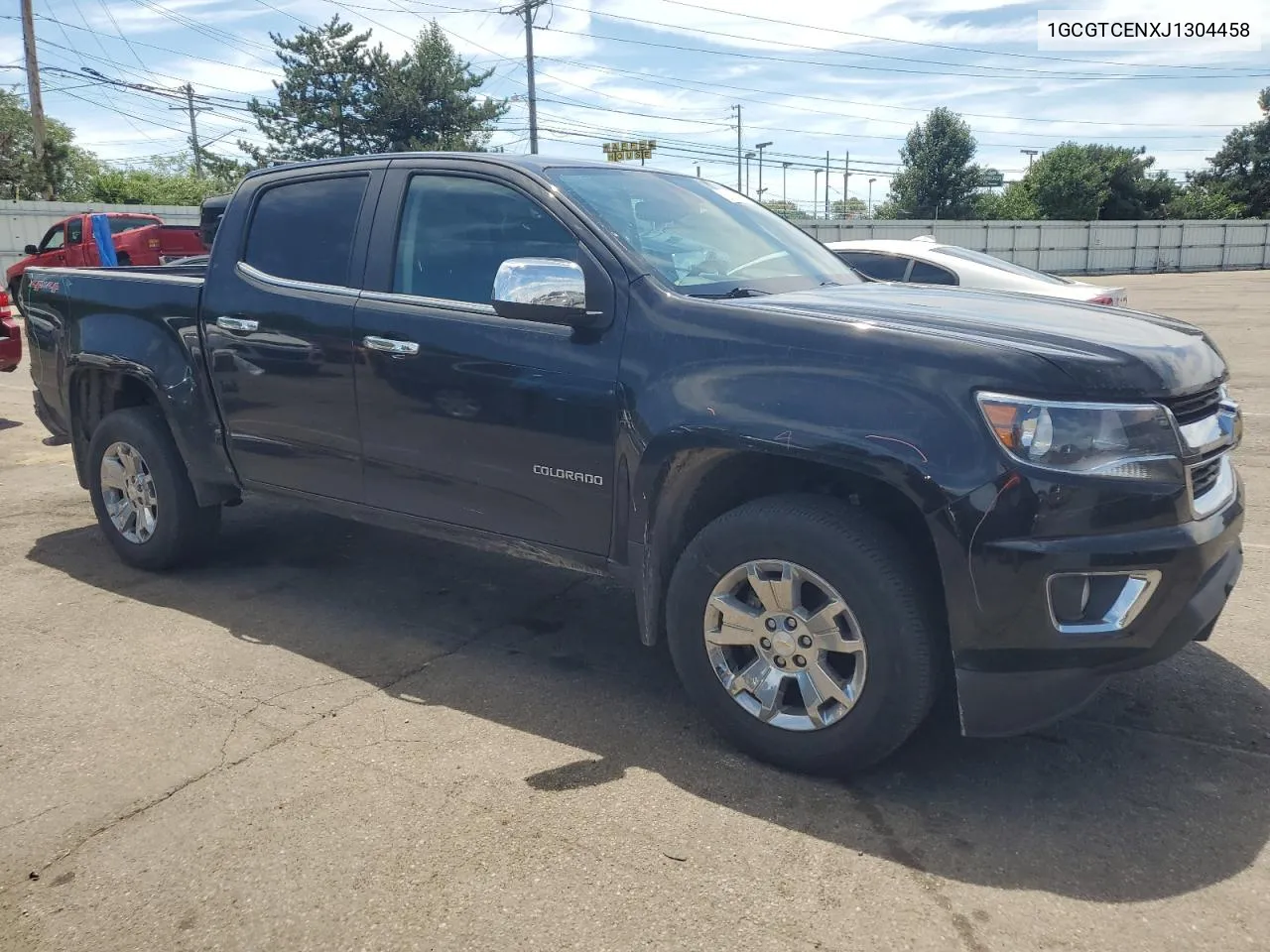 2018 Chevrolet Colorado Lt VIN: 1GCGTCENXJ1304458 Lot: 61091144