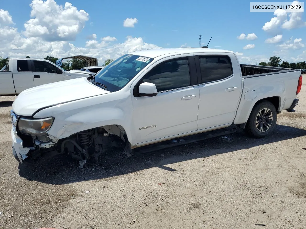 2018 Chevrolet Colorado Lt VIN: 1GCGSCENXJ1172479 Lot: 61865704