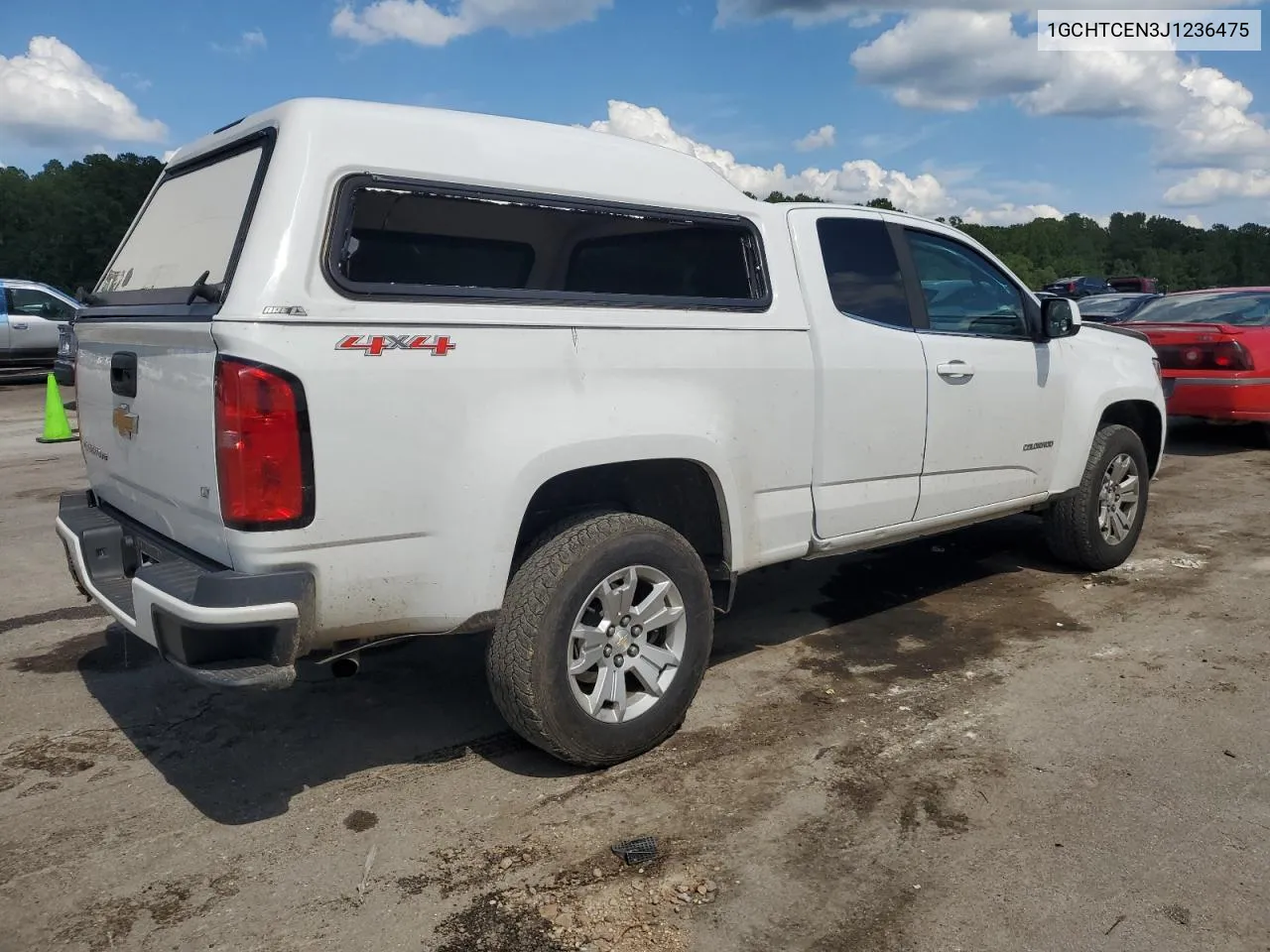 2018 Chevrolet Colorado Lt VIN: 1GCHTCEN3J1236475 Lot: 62730854