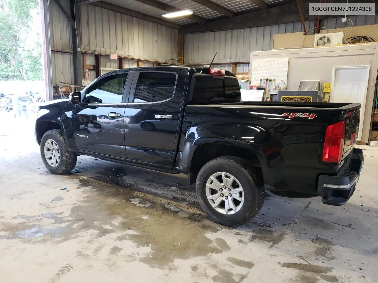 2018 Chevrolet Colorado Lt VIN: 1GCGTCEN7J1224308 Lot: 63010284