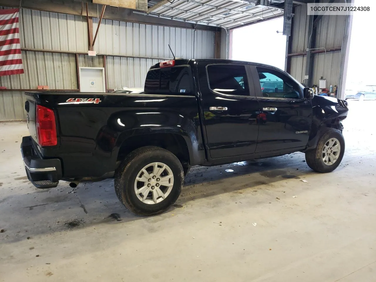 1GCGTCEN7J1224308 2018 Chevrolet Colorado Lt