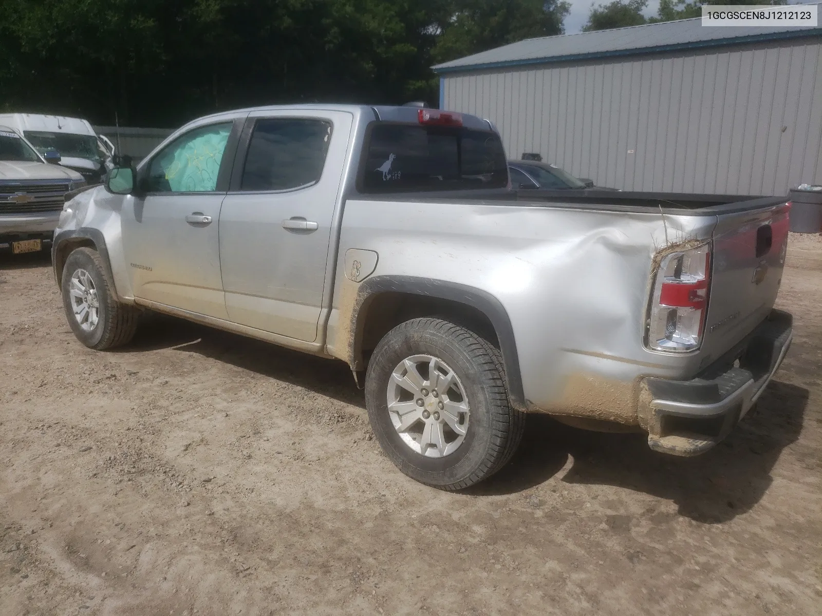 1GCGSCEN8J1212123 2018 Chevrolet Colorado Lt