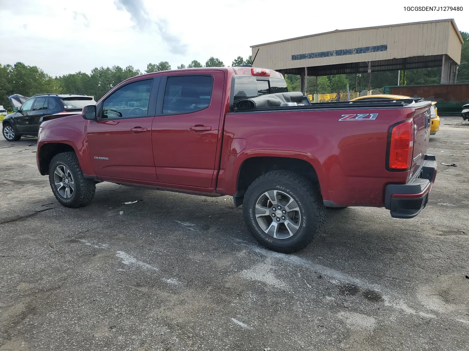 2018 Chevrolet Colorado Z71 VIN: 1GCGSDEN7J1279480 Lot: 64033474