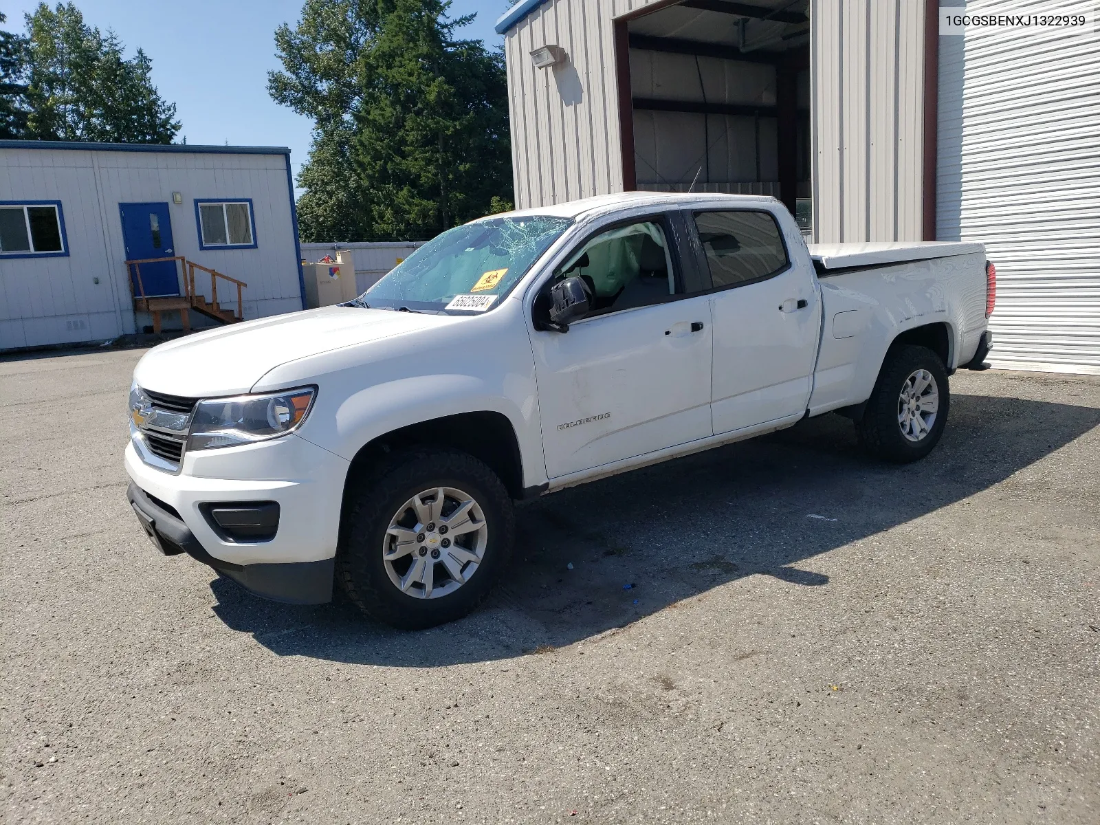 1GCGSBENXJ1322939 2018 Chevrolet Colorado