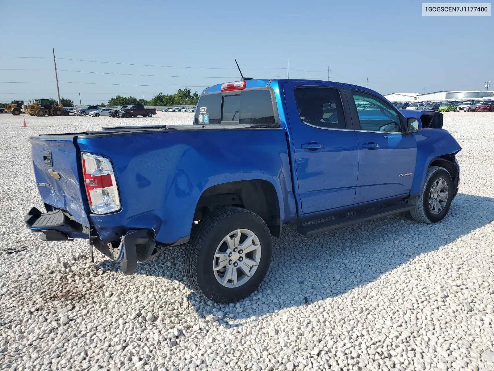 2018 Chevrolet Colorado Lt VIN: 1GCGSCEN7J1177400 Lot: 66496184