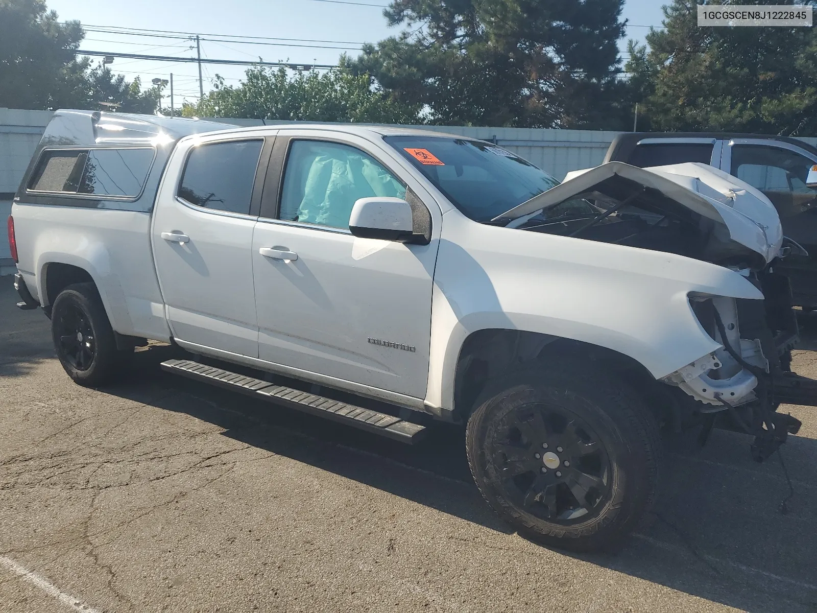 2018 Chevrolet Colorado Lt VIN: 1GCGSCEN8J1222845 Lot: 66701534