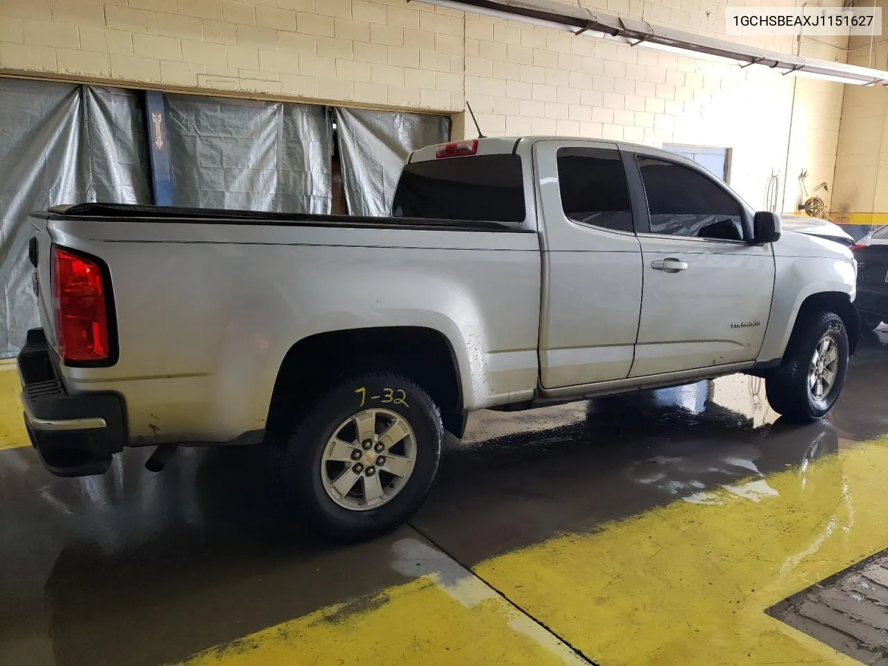 1GCHSBEAXJ1151627 2018 Chevrolet Colorado