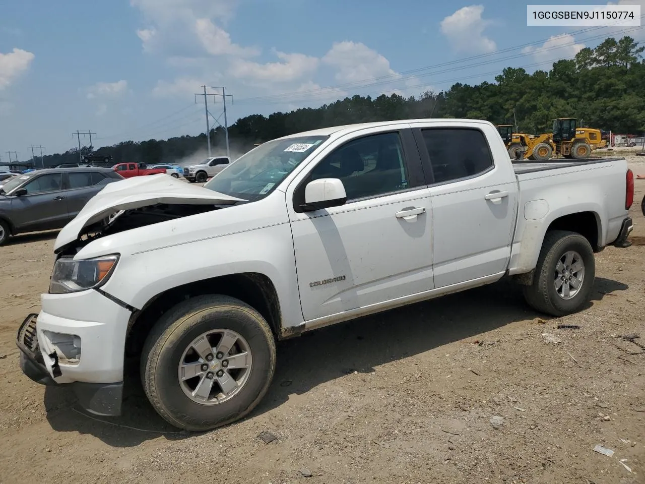 2018 Chevrolet Colorado VIN: 1GCGSBEN9J1150774 Lot: 67130534