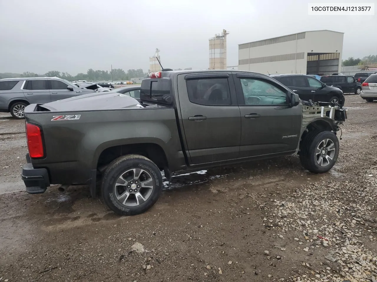 2018 Chevrolet Colorado Z71 VIN: 1GCGTDEN4J1213577 Lot: 67306754