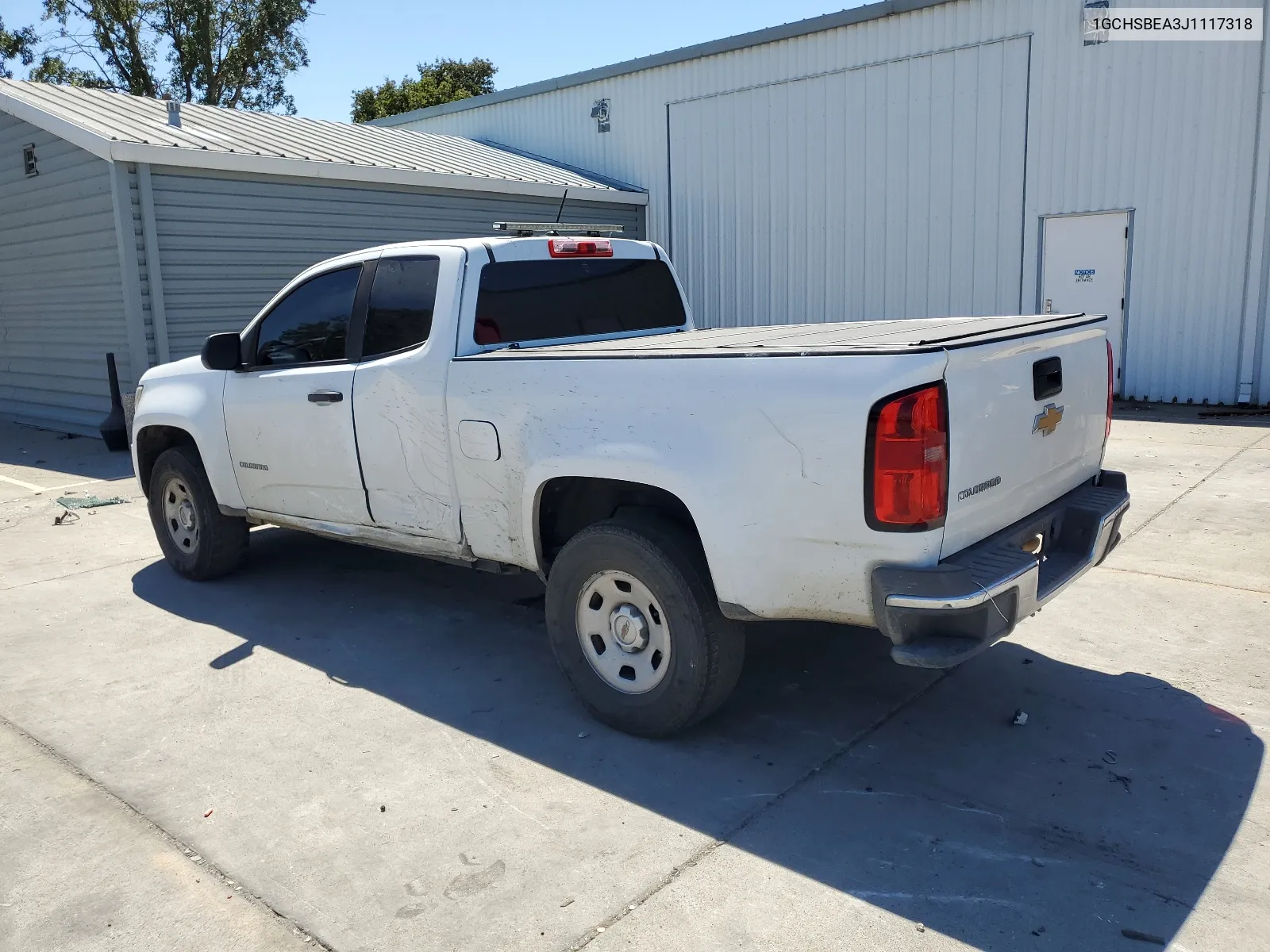 2018 Chevrolet Colorado VIN: 1GCHSBEA3J1117318 Lot: 67745444