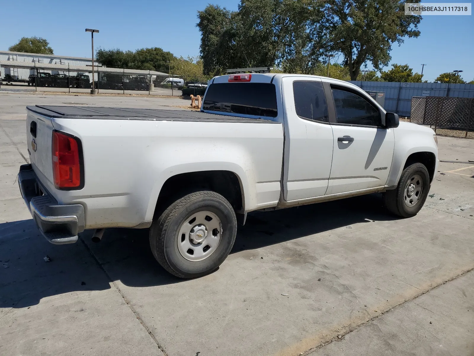 2018 Chevrolet Colorado VIN: 1GCHSBEA3J1117318 Lot: 67745444