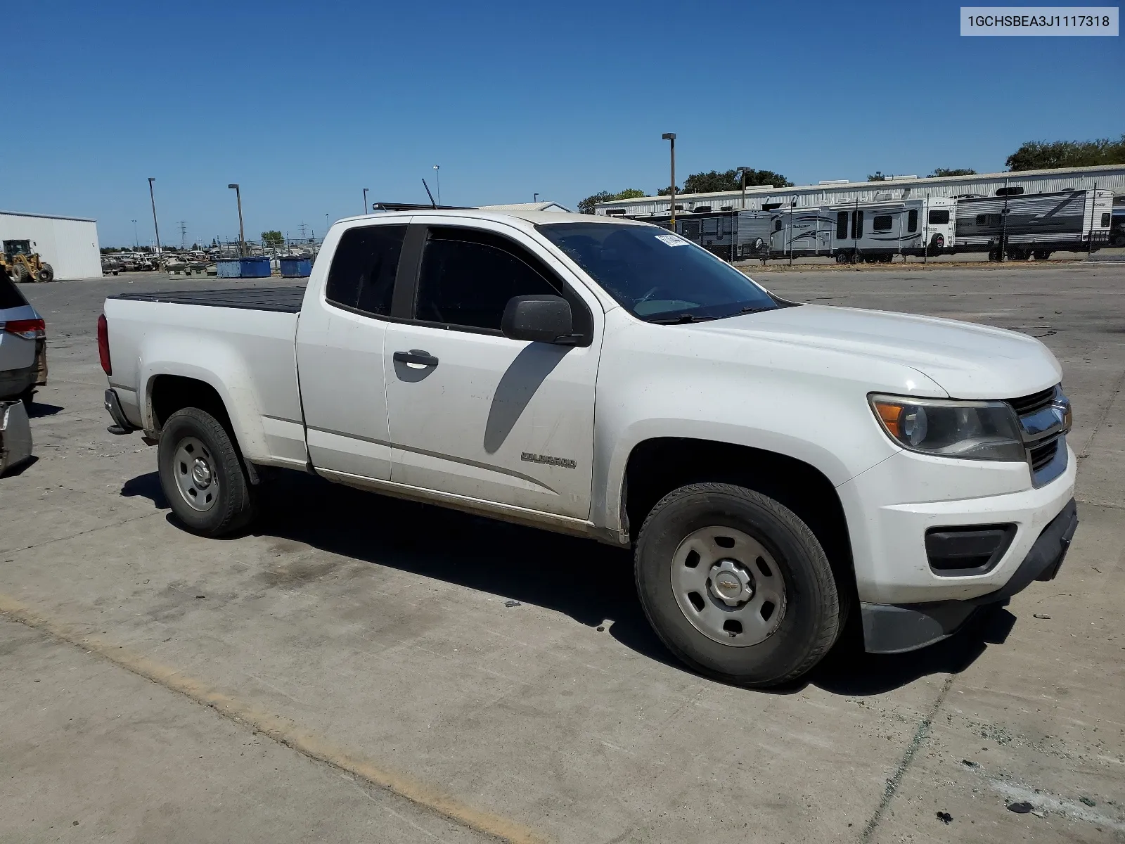 2018 Chevrolet Colorado VIN: 1GCHSBEA3J1117318 Lot: 67745444