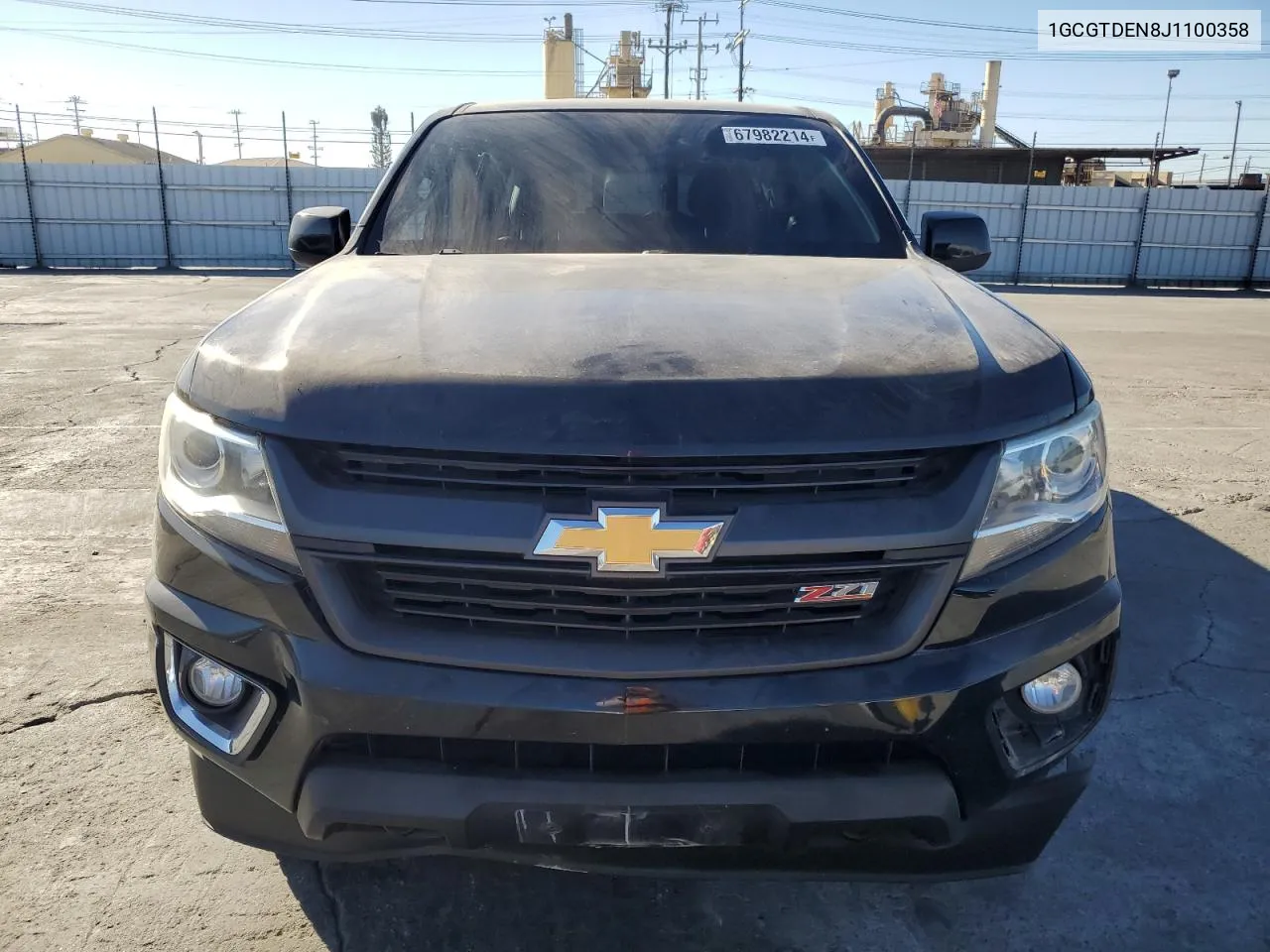 1GCGTDEN8J1100358 2018 Chevrolet Colorado Z71