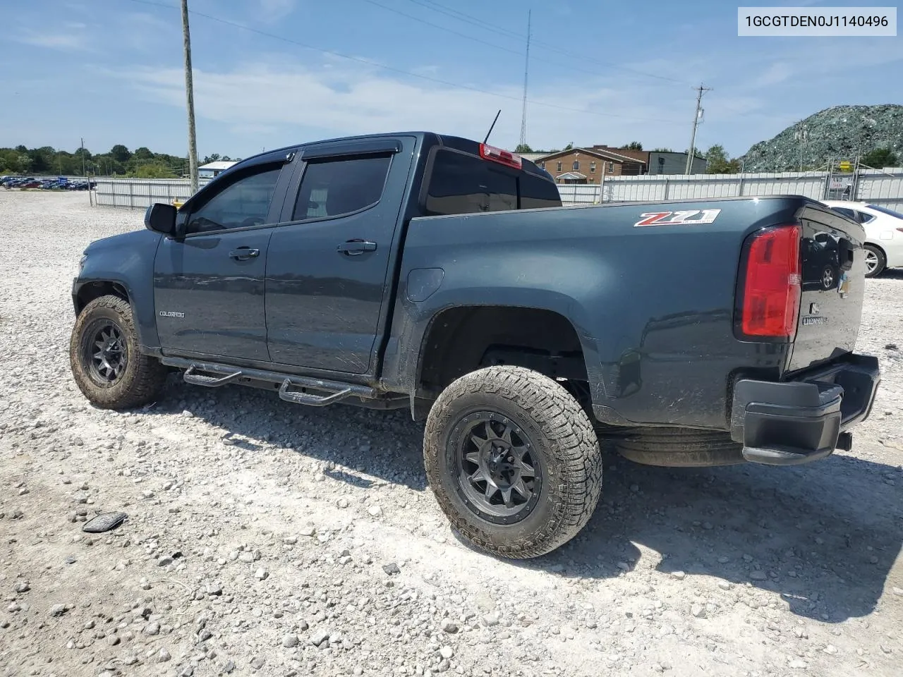 2018 Chevrolet Colorado Z71 VIN: 1GCGTDEN0J1140496 Lot: 68250004