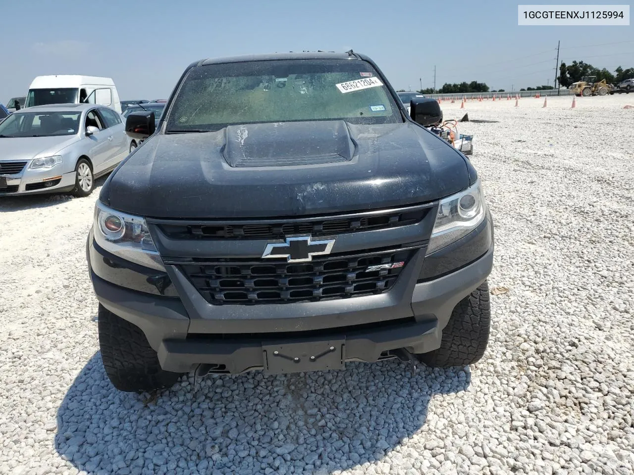 2018 Chevrolet Colorado Zr2 VIN: 1GCGTEENXJ1125994 Lot: 68621204