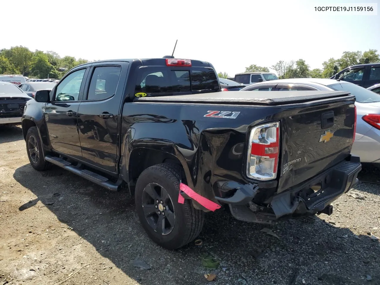 1GCPTDE19J1159156 2018 Chevrolet Colorado Z71