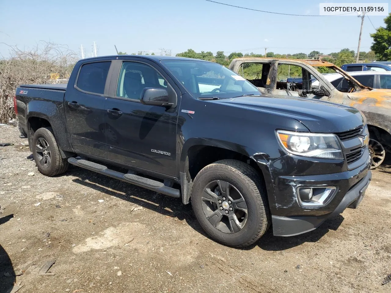 1GCPTDE19J1159156 2018 Chevrolet Colorado Z71