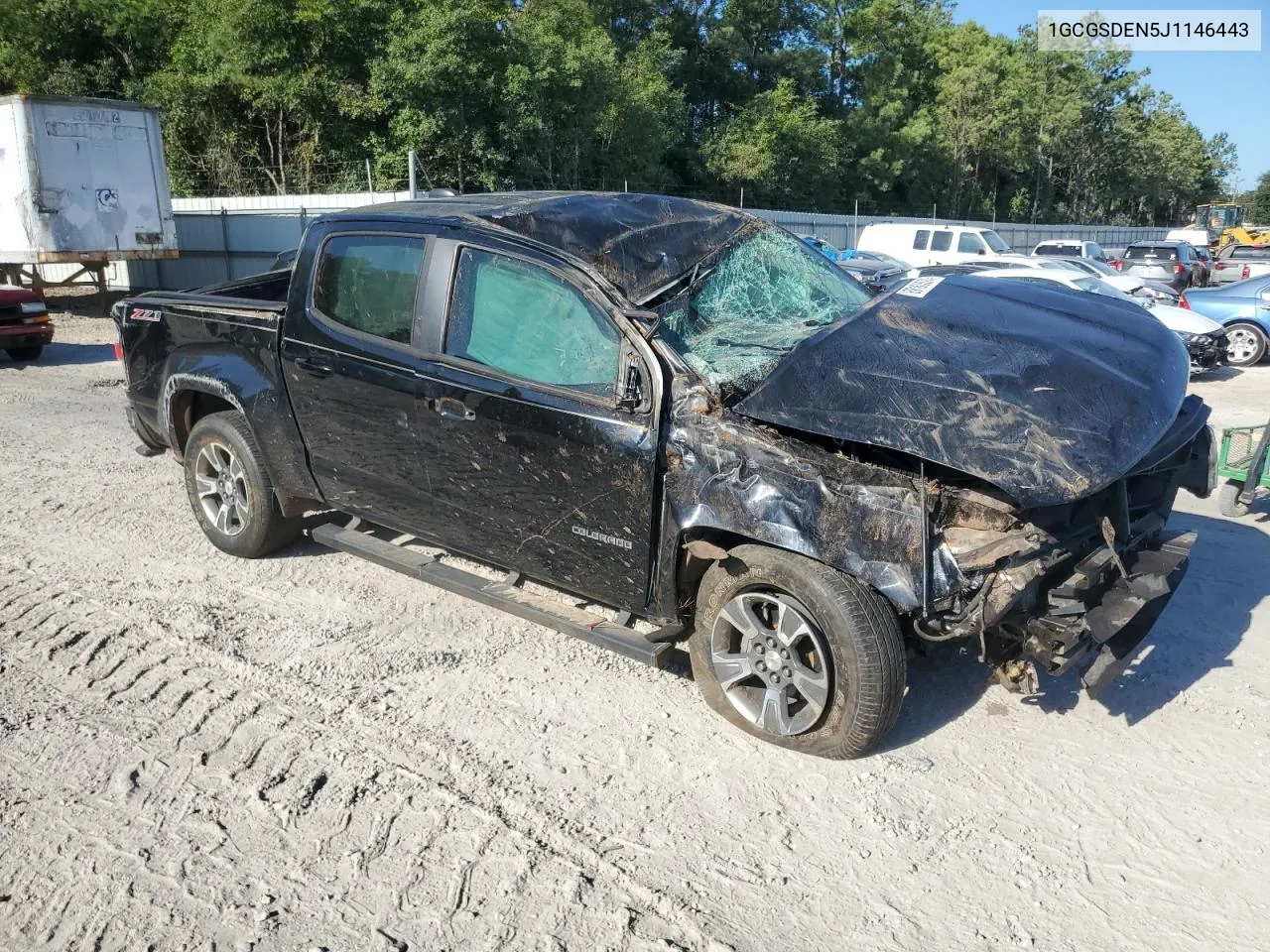 2018 Chevrolet Colorado Z71 VIN: 1GCGSDEN5J1146443 Lot: 69163574